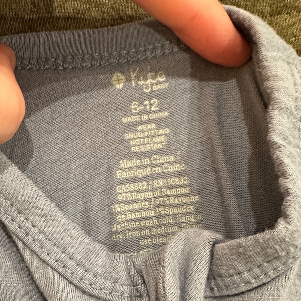 Kyte BABY Soft Blue Onesie